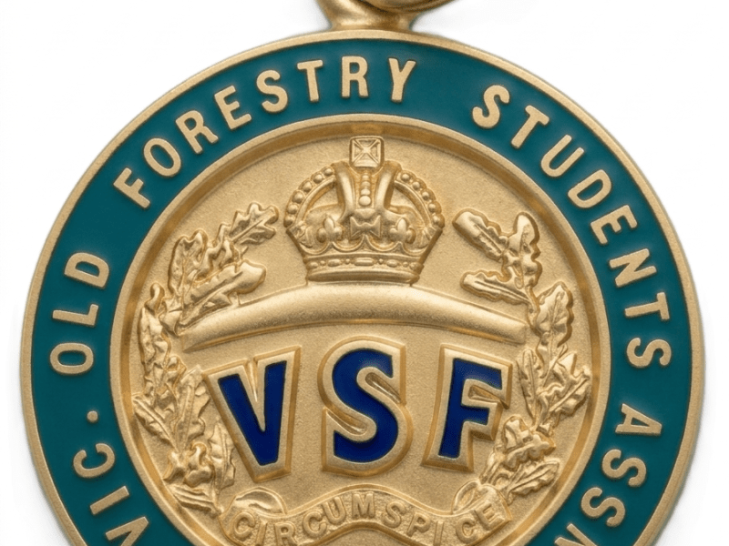Victorian School of Forestry&nbsp;regalia.